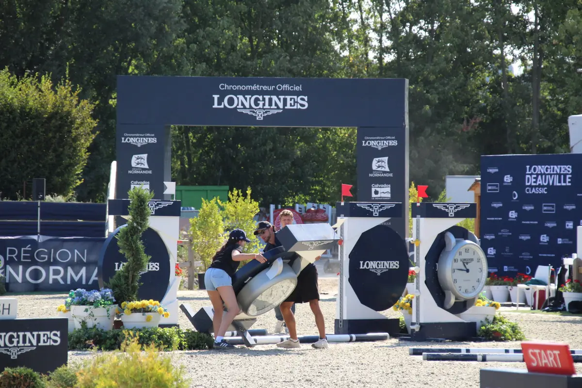 Entrée du Longines Deauville Classic